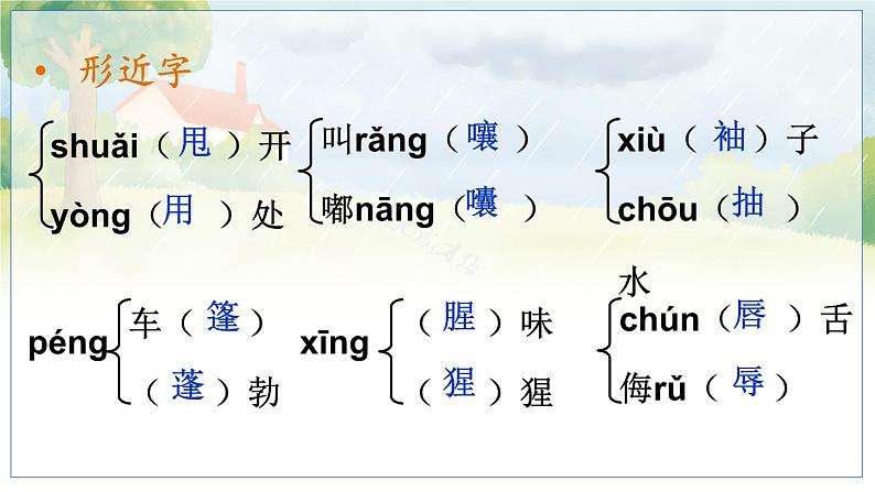 五四制六年级语文上册 第5单元 18 盼 PPT课件+教案07