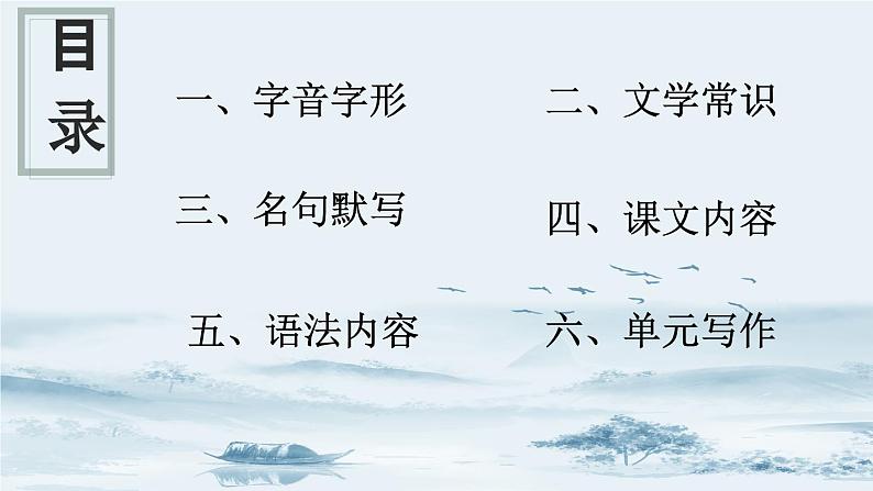 人教部编版2024七年级语文上册第1单元 检测卷含解析版+复习课件02