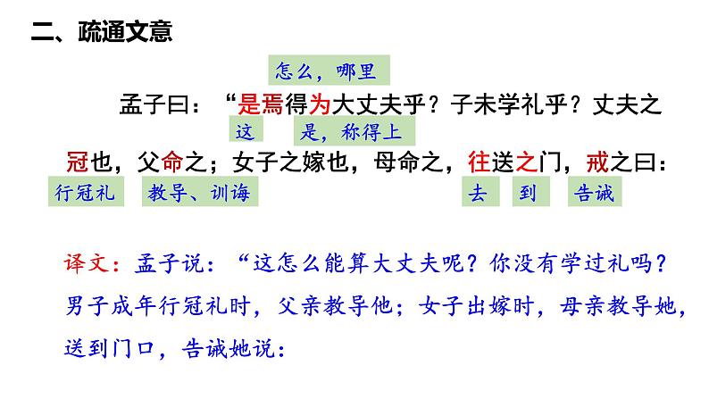 第23课《富贵不能淫》课件-2024-2025学年统编版语文八年级上册第3页