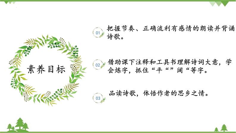 统编版语文七年级上册 第4课《古代诗歌四首·次北固山下》课件02