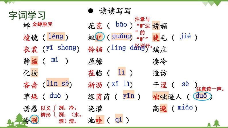 统编版语文七年级上册 3雨的四季课件05