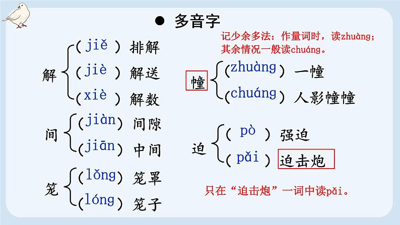 部编版语文七年级上册 18 我的白鸽 课件07