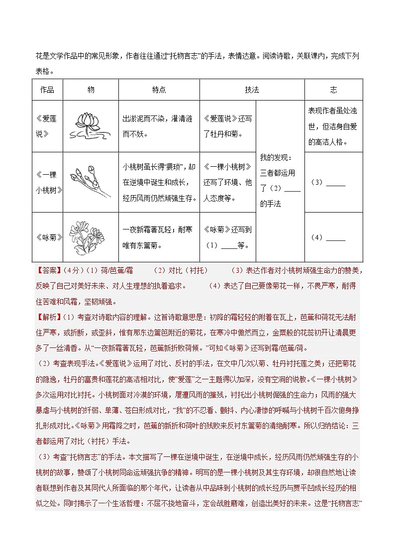第五单元【单元检测】（基础卷）七年级语文下册单元卷（统编版）（解析版）第2页