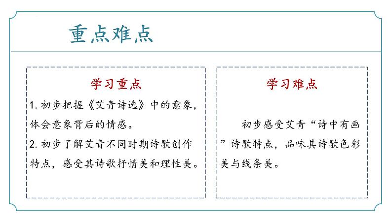 【核心素养】部编版语文九年级上册 名著导读：《艾青诗选》同步课件+同步练习03