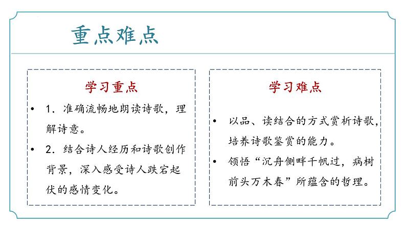 【核心素养】部编版语文九年级上册 第14.2课《酬乐天扬州初逢席上见赠》（同步课件）03