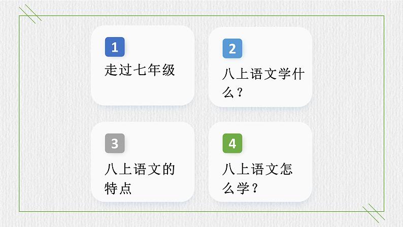 部编初中语文八上开学第一课课件02