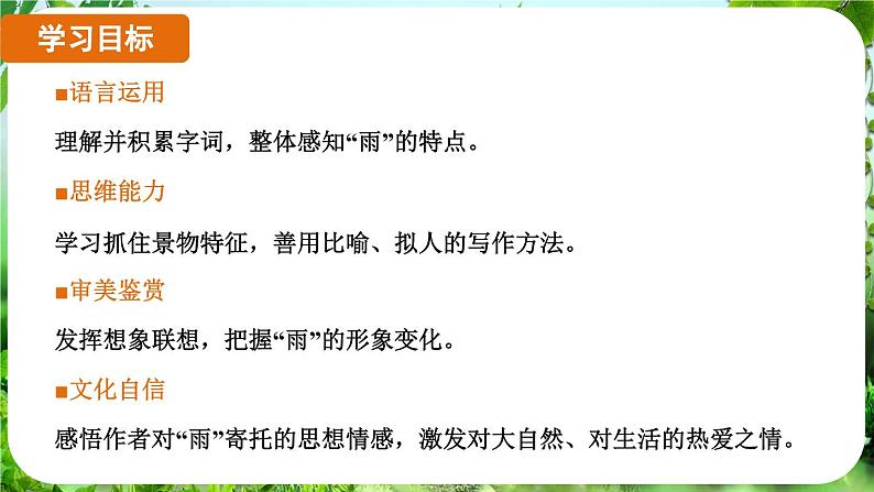 第3课《雨的四季》（课件）-2024-2025学年七年级语文上册同步备课课件（统编版2024）02