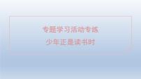 初中语文人教部编版（2024）七年级上册（2024）少年正是读书时教课课件ppt