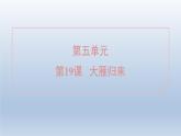 2024七年级语文上册第五单元19大雁归来习题课件（部编版）