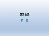 2024七年级语文上册第五单元17猫习题课件（部编版）
