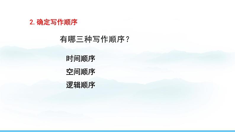 部编版（2024）七年级语文上册课件 第四单元 写作  思路要清晰08