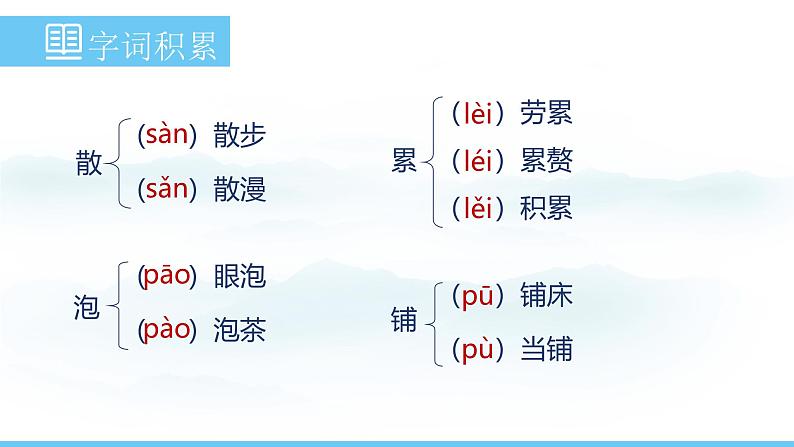 部编版（2024）七年级语文上册课件 第二单元 第六课《散步》06