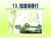 2024八年级语文上册第三单元13唐诗五首钱塘湖春行课件（部编版）