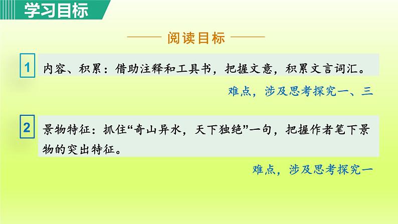2024八年级语文上册第三单元12与朱元思书教学课件（部编版）05