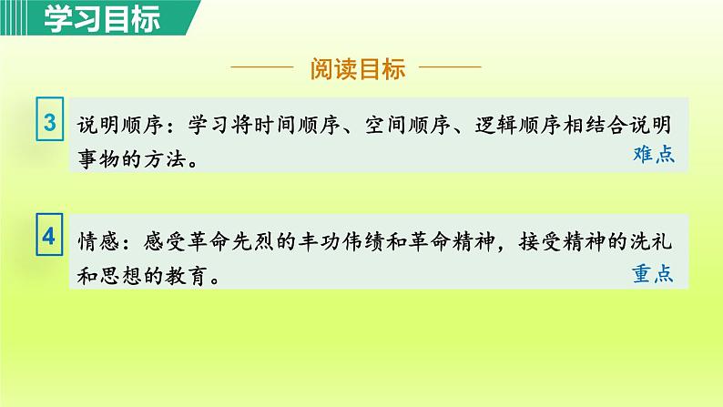 2024八年级语文上册第五单元20人民英雄永垂不朽第1课时课件（部编版）03