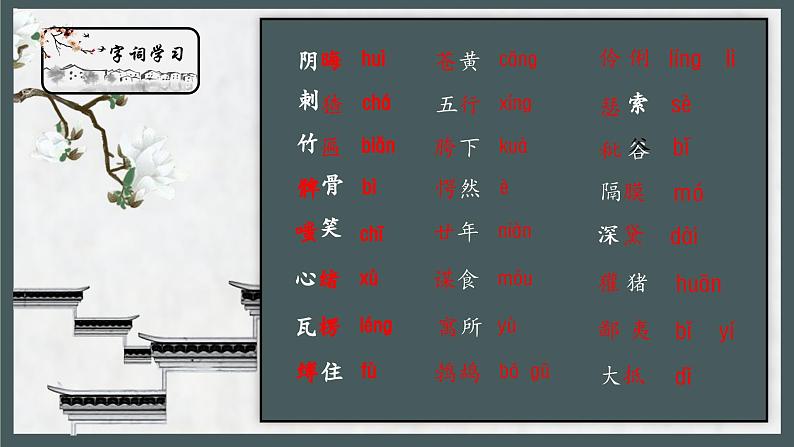 部编版语文九年级上册PPT课件第四单元故乡05