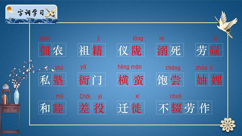 部编版初中语文PPT课件八年级上第二单元回忆我的母亲06