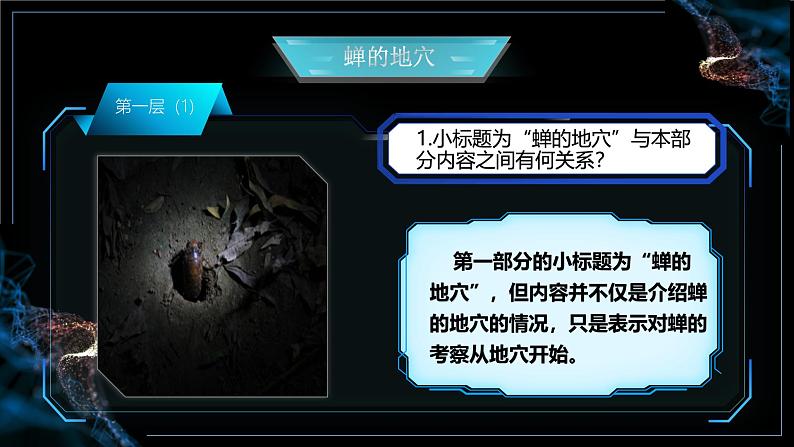 部编版初中语文PPT课件八年级上第五单元蝉08