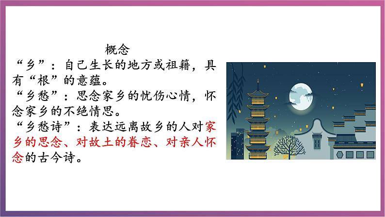 人教部编版 (五四制)九年级上册 第4课《乡愁》 课件 （上海专用）08