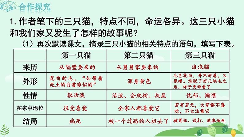 第17课《猫》-课件 2024-2025学年七年级 语文上册（部编版2024）08