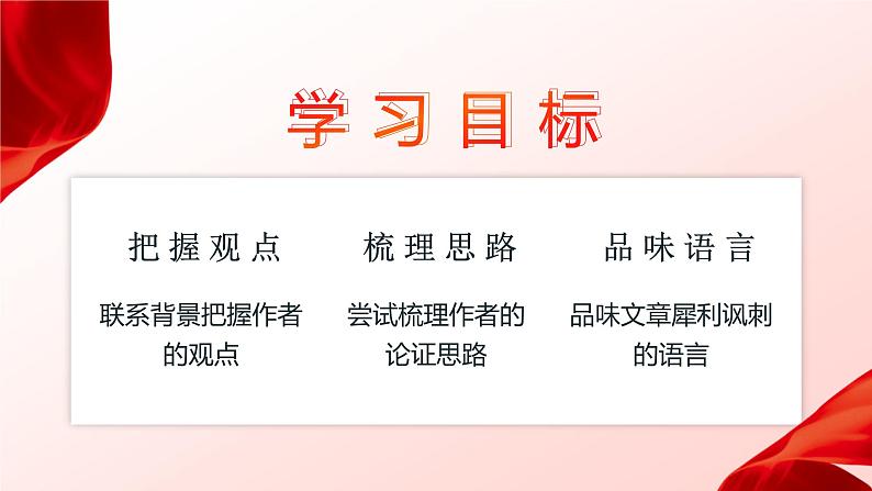 部编版九年级语文上册第18课《中国人失掉自信力了吗》优质课件第2页