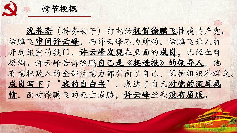 09.第九章-整本书阅读系列之《红岩》思辨性阅读 课件PPT02