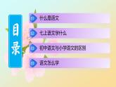 部编2024秋季七年级上册语文开学第一课课件