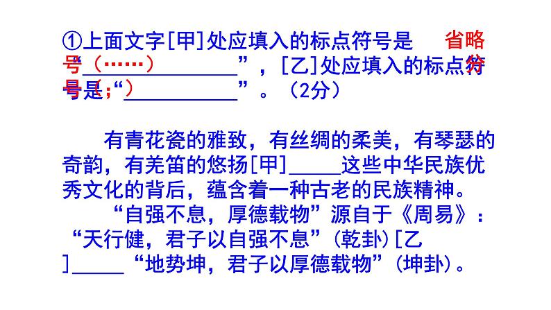 人教部编版九上语文综合性学习《君子自强不息》梯度训练4 PPT版05
