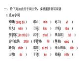 人教部编版（五四）语文（北京地区）六年级上册第二单元  知识清单 课件