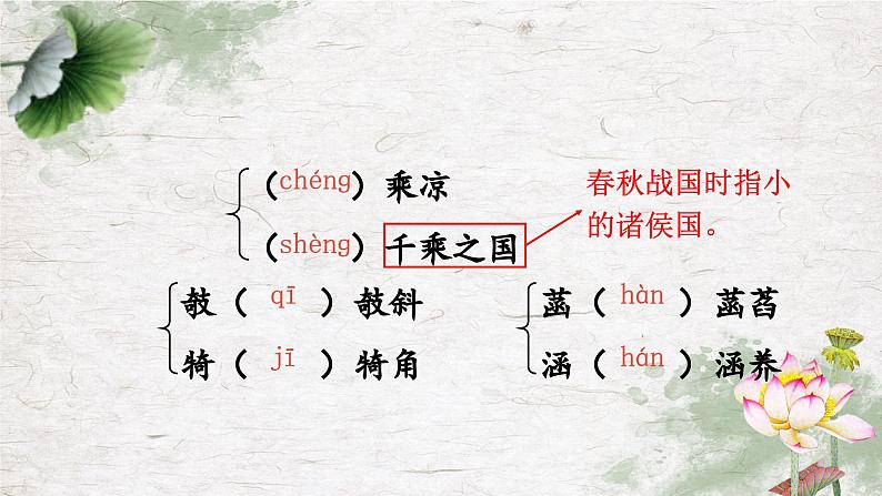 统编版语文七年级上册（2024）第7课《荷叶·母亲》课件第8页