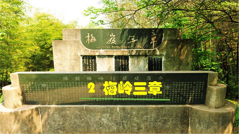 【任务型教学】2025部编初中语文九下2《梅岭三章》 课件+教案+导学案（师生版）+同步测试（含答案）02