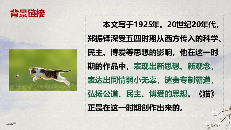 17 猫（教学课件）-初中语文统编版（2024）七年级上册第5页