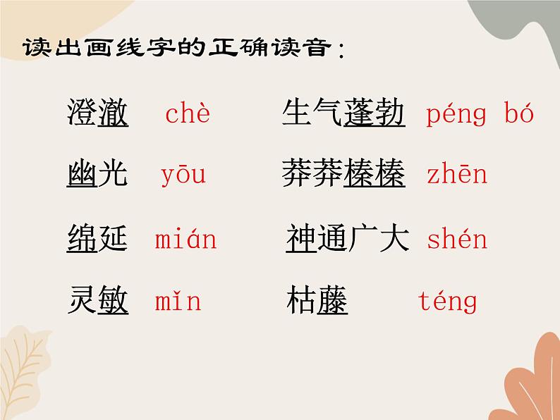 部编版（2024）七年级语文上册 23 女娲造人课件第4页