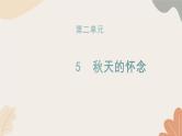 部编版（2024）七年级语文上册 5 秋天的怀念习题课件