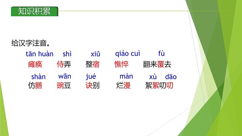 课件：部编版初中语文七年级上册第二单元第5课 秋天的怀念06