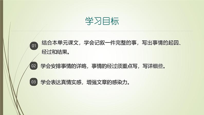 课件：部编版初中语文七年级上册第二单元单元写作　学会记事第3页