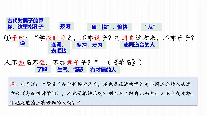 课件：部编版初中语文七年级上册第三单元第12课 《论语》十二章 部编版初中语文七年级上册第三单元第2课时04