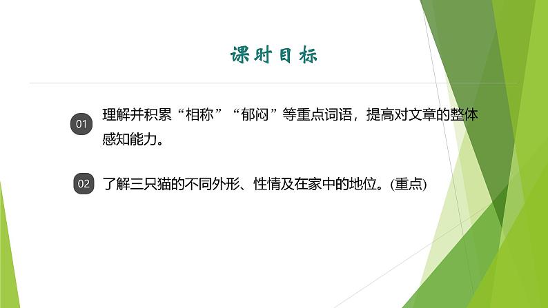 课件：部编版初中语文七年级上册第五单元第17课 猫 第1课时02