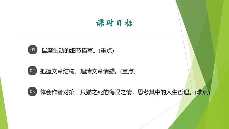 课件：部编版初中语文七年级上册第五单元第17课 猫 第2课时第2页