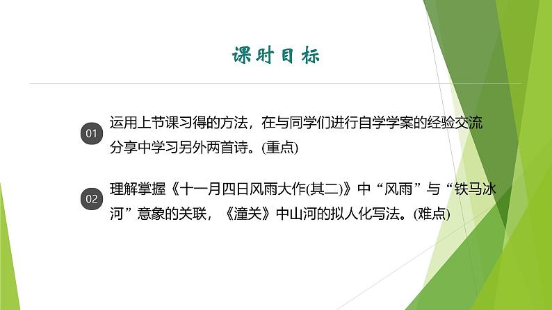 课件：部编版初中语文七年级上册第六单元 课外古诗词诵读——《十一月四日风雨大作(其二)》《潼关》03