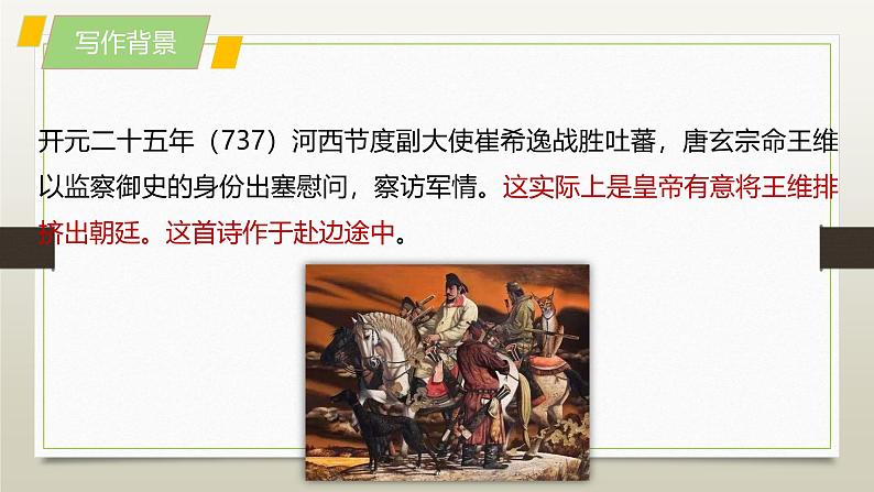 课件：部编版初中语文八年级上册第三单元第13课 唐诗五首——使至塞上06