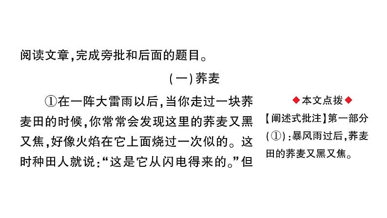 初中语文新人教部编版七年级上册第六单元群文阅读课件（2024秋）03