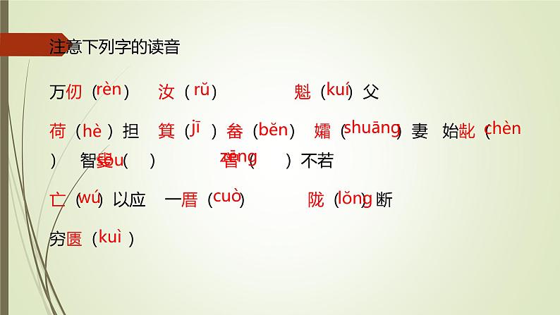 课件：部编版初中语文八年级上册第六单元第24课 愚公移山04