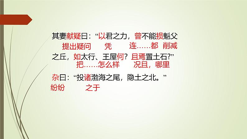 课件：部编版初中语文八年级上册第六单元第24课 愚公移山07