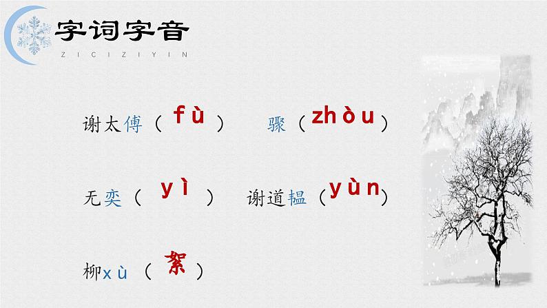 统编版语文七年级上册（2024）第8课《咏雪》课件（2024）第5页