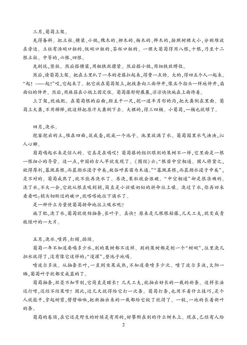 人教部编版（2024）语文七年级上册 第1单元 3 雨的四季 PPT课件02