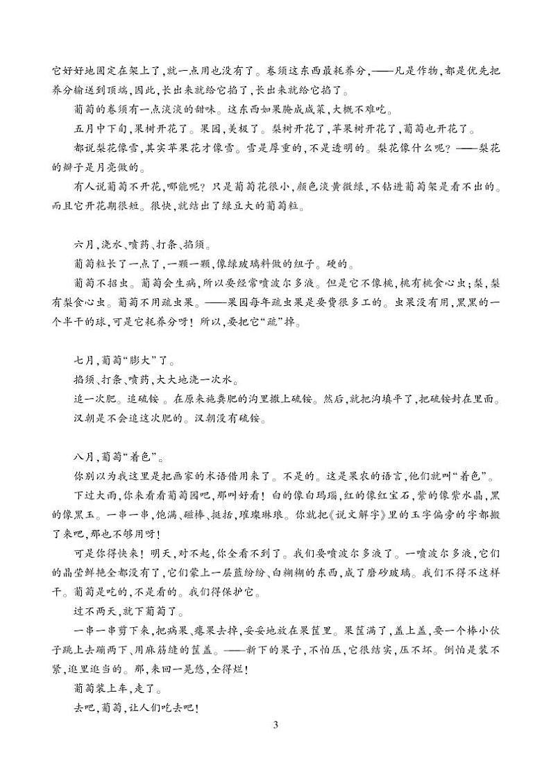人教部编版（2024）语文七年级上册 第1单元 3 雨的四季 PPT课件03