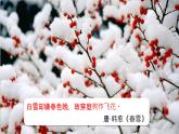 课件：部编版语文九年级上册第1课 沁园春•雪