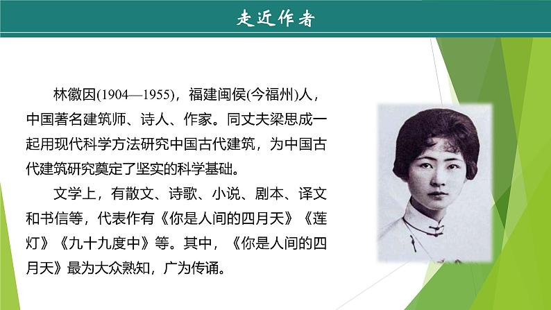 课件：部编版语文九年级上册第5课 你是人间的四月天——一句爱的赞颂05