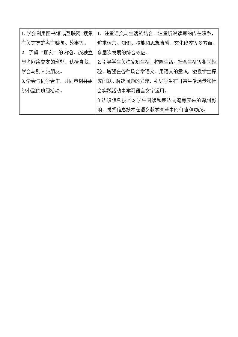 部编版七年级语文上册同步精品讲义第二单元综合性学习有朋自远方来(学生版+解析)02